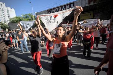 Gedenkmarsch zum 50. Jahrestag des Militärputschs in Córdoba