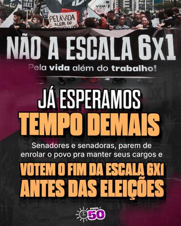 Linke Parteien und Gewerkschaften fordern in Brasilien die Verhinderung der Sechstagewoche Linke Parteien und Gewerkschaften fordern in Brasilien die Verhinderung der Sechstagewoche