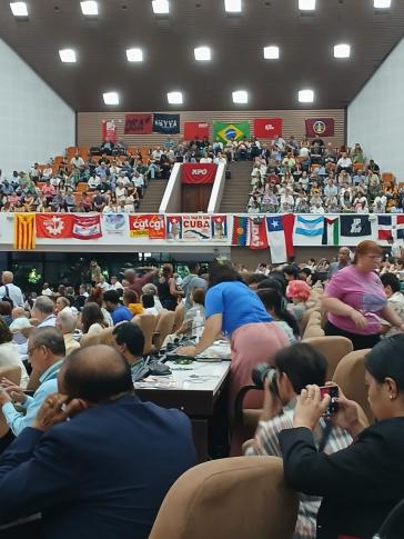 Große Internationale teilnahme an der Konferenz in Havanna Große Internationale teilnahme an der Konferenz in Havanna