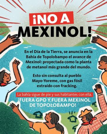 Proteste der Mayo-Yoreme gegen die Petrochemie in Sinaloa nehmen zu