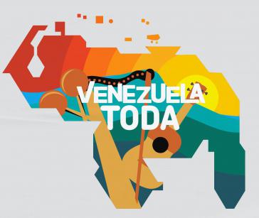 "Ganz Venezuela", mit dieser Karte die das Gebiet Esequibo einschließt, sorgt Caracas in Guyana für Widerspruch