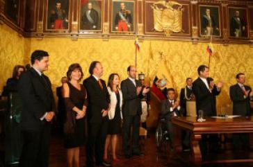 Kabinettsänderungen in Ecuador