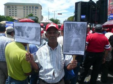Protest gegen EU-Kontakte zu Honduras
