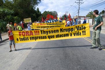 Weiter Kritik aus Brasilien an ThyssenKrupp