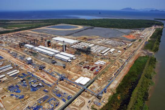 Sorgt für Ärger: Deutsches Stahlwerk in der Nähe von Rio