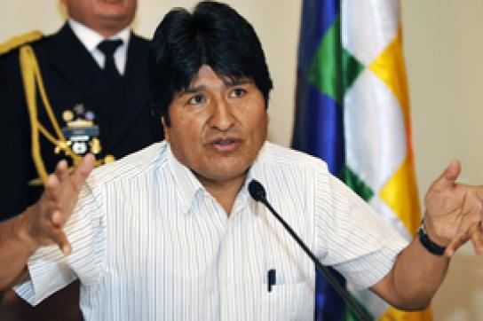 Boliviens Präsident Evo Morales