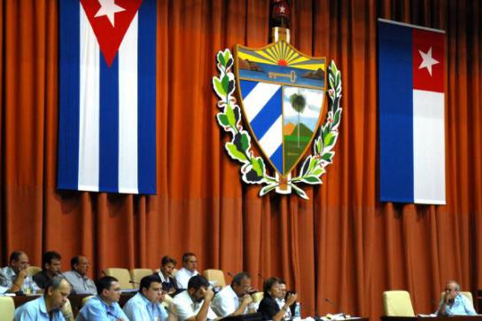 Nationalversammlung in Kuba