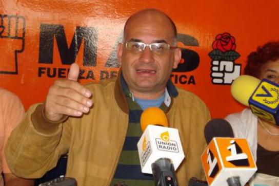 José Antonio España, Vorsitzender MAS Venezuela