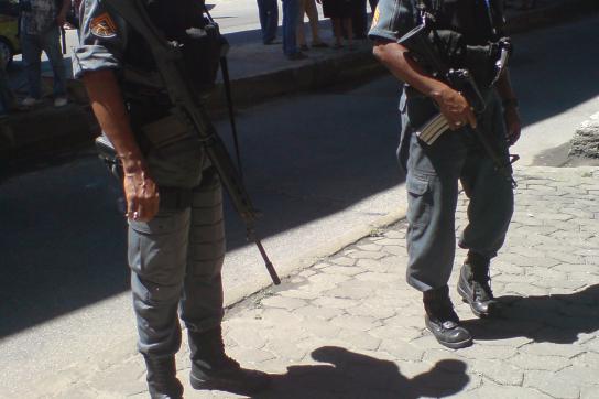 Militärpolizei in Rio de Janeiro