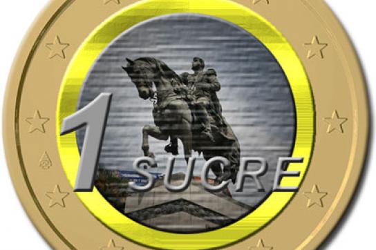 Sucre in Form einer Münze