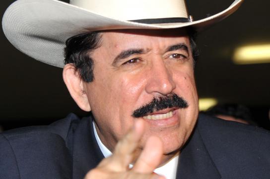 Manuel Zelaya Manuel Zelaya