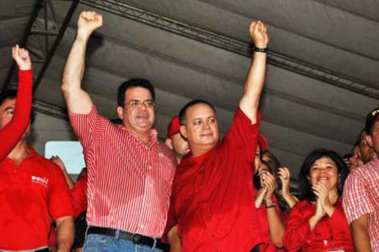 José Gregorio Briceño und Diosdado Cabello