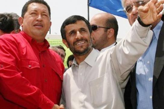 Chávez und Ahmadinedschad