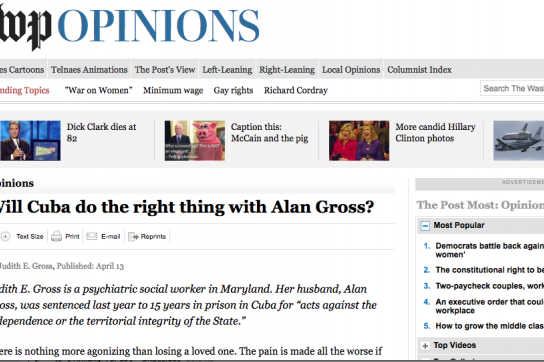 Gross' Beitrag in der Washington Post