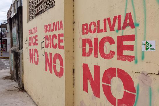 Bolivien sagt Nein