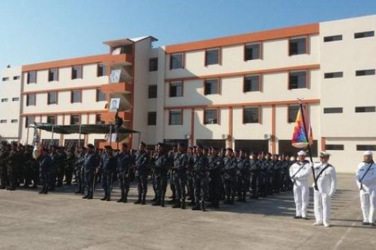 Die 2011 gegründete Akademie für Verteidigung und Souveränität in Bolivien