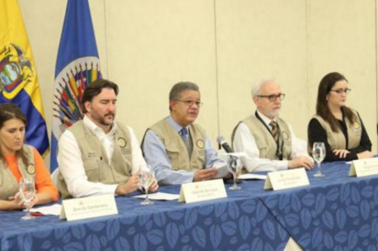 Wahlbeobachter der OAS in Ecuador