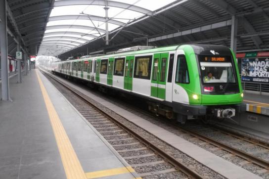 Beim Bau dieser Metro Linie 1 in Lima soll Odebrecht Bestechungsgelder gezahlt h