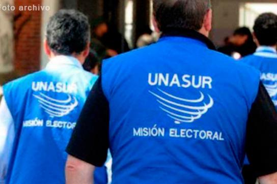 Wahlbeobachter der Unasur (Archivbild). die Organisation wird auch in Ecuador an