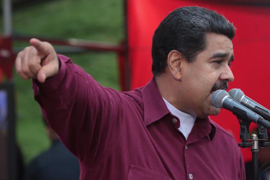 Präsident von Venezuela. Nicolás Maduro