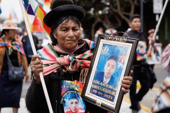 Proteste in Lima / Peru