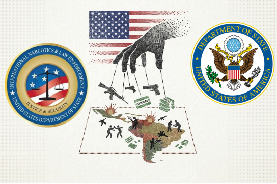 Mit der Drogenbekämpfung öffnen die USA die Tür zur Kontrolle der strategischen Verkehrs- und Infrastrukturnetze in Südamerika