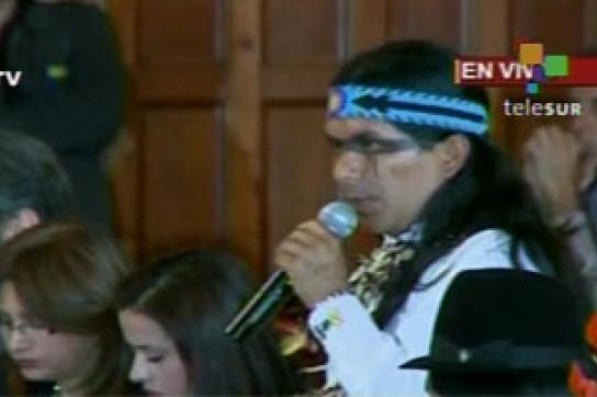 Correa geht auf Indigene zu