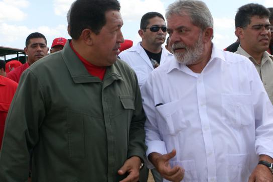 Visite von Lula bei Gemeinschaftsprojekten