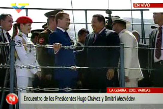 Russisch-venezolanisches Seemanöver läuft